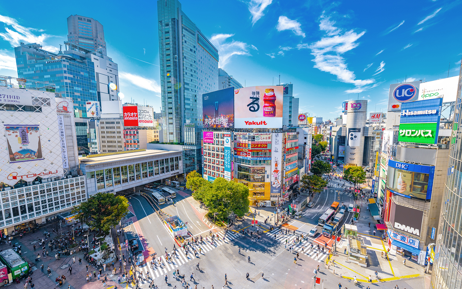 渋谷エリアの雰囲気